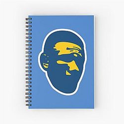Jamahal Hill Yellow Notebook
