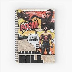Jamahal Hill - Sweet Dreams UFC Notebook