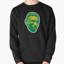 Jamahal Hill Green Yellow Pullover Sweatshirt