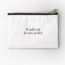 James Bay Topography Get Out While You Can Zipper Pouch