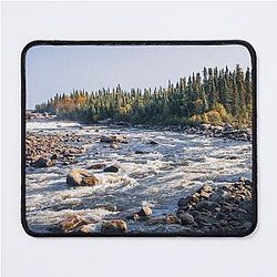 River in Canada James Bay Mousepad
