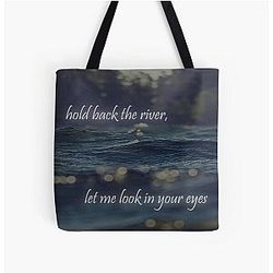 Hold Back the River James Bay Tote Bag