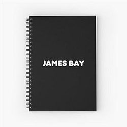 James Bay - Ocean Spiral Notebook