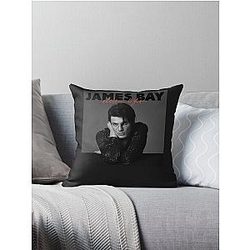 James Bay Electric Light Shirt Throw Pillow