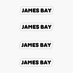 James Bay - Bedsheet Ocean Sticker