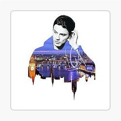 James Bay x London Sticker