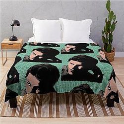 James Bay Pop Art Throw Blanket