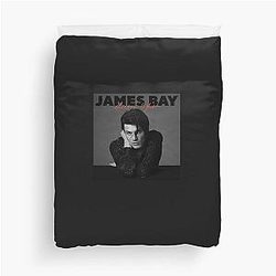 James Bay 電気ライトTシャツの羽毛布団カバー