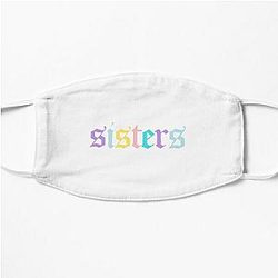 James Charles Face Masks - PASTEL James Charles Merch Sisters official logo rainbow Flat Mask RB0202