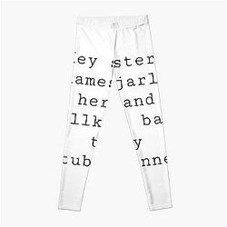 James Charles Leggings - James Charles Intro with a twist Leggings RB0202