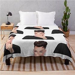 James Charles Blanket - James Charles  Throw Blanket RB0202