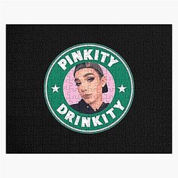 James Charles Puzzles - James Charles Pinkity Drinkity 93 Jigsaw Puzzle RB0202