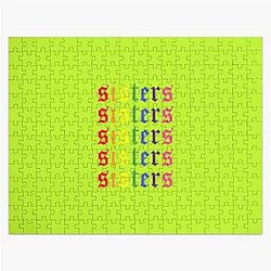 James Charles Puzzles - James Charles Sisters Artistry Logo Repeating  T-Shirt Jigsaw Puzzle RB0202
