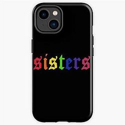 James Charles Fälle - James Charles - Regenbogenschwestern (schwarz) iPhone Tough Case RB0202