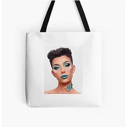 James Charles Bags - James Charles Youtube Vlogger All Over Print Tote Bag RB0202