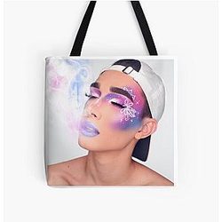 James Charles Bags - James Charles All Over Print Tote Bag RB0202