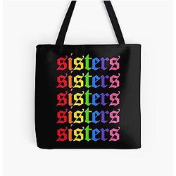 James Charles Bags - James Charles Sisters All Over Print Tote Bag RB0202