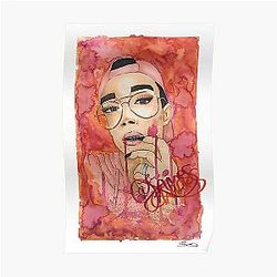 James Charles Posters - james charles portrait Poster RB0202