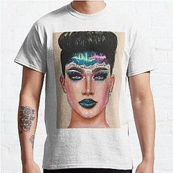 James Charles T-Shirts - James Charles: Aurora Borealis Classic T-Shirt RB0202