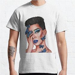 James Charles T-Shirts - James Charles: Butterfly Classic T-Shirt RB0202