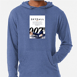James Bond's code number is 007 James Bond Hoodies