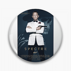 James Bond is a British Secret Service agent James Bond Pins