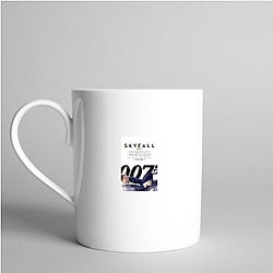 James Bond's code number is 007 James Bond Mugs