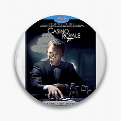 James Bond first appeared in the novel Casino Royale James Bond Pins