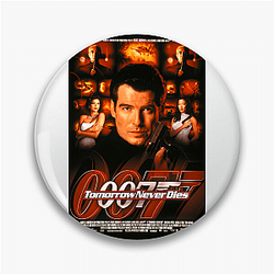 James Bond has been played by several famous actors James Bond Pins