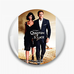 James Bond is known for his love of martinis James Bond Pins