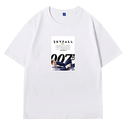 James Bond's code number is 007 James Bond T-Shirts