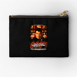 James Bond has been played by several famous actors James Bond Zipper Pouches