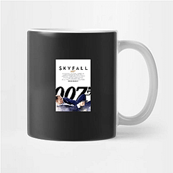 James Bond's code number is 007 James Bond Mugs