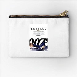 James Bond's code number is 007 James Bond Zipper Pouches