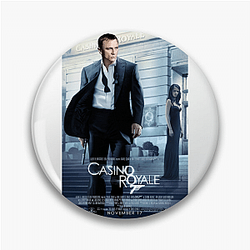James Bond is a global cultural icon James Bond Pins