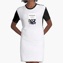James Bond's code number is 007 James Bond Dresses