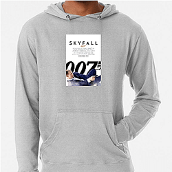 James Bond's code number is 007 James Bond Hoodies