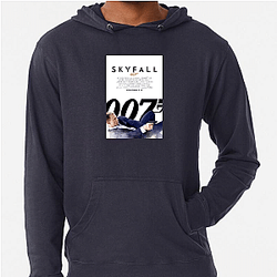 James Bond's code number is 007 James Bond Hoodies