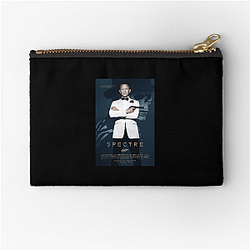 James Bond is a British Secret Service agent James Bond Zipper Pouches