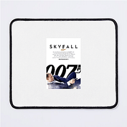 James Bond's code number is 007 James Bond Mouse Pads