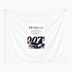 James Bond's code number is 007 James Bond Tapestries