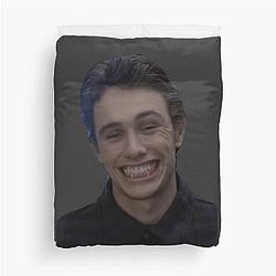 James Franco Smiling Duvet Cover