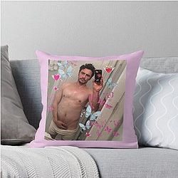 James Franco Selfie Throw Pillow