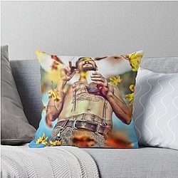 James Franco Autumn Throw Pillow