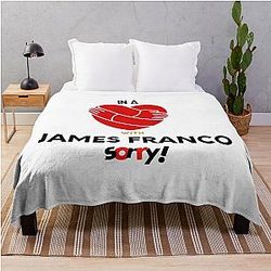 In a Relationship with James Franco Sorry Blanket