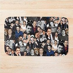 James Franco Collage Bath Mat