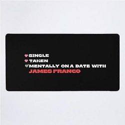 Mentally On a Date With James Franco Desk Mat
