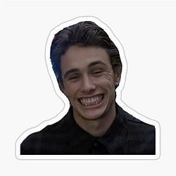 James Franco sticker