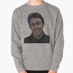 James Franco Smiling Pullover Sweatshirt