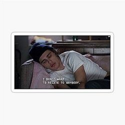 James Franco in Freaks and Geeks sticker